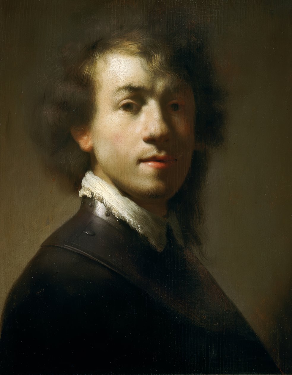 Autoritratto giovanile come guerriero da Rembrandt van Rijn