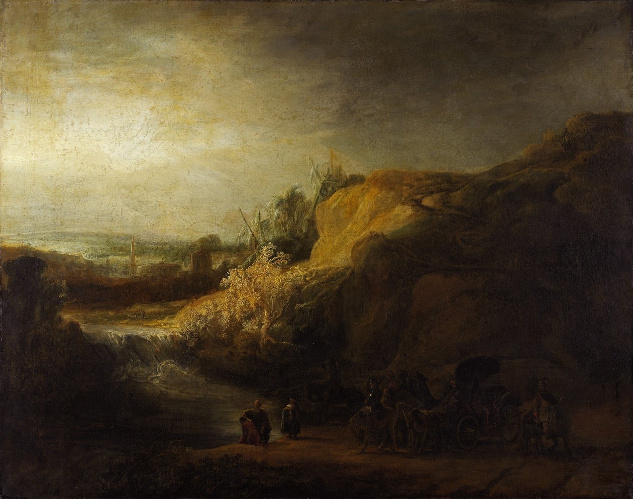 Paesaggio con il battesimo dell