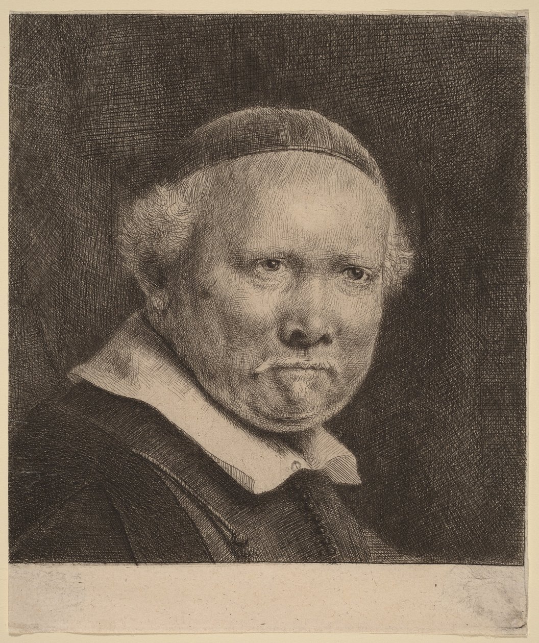 Lieven Willemsz van Coppenol: la tavola più grande da Rembrandt van Rijn
