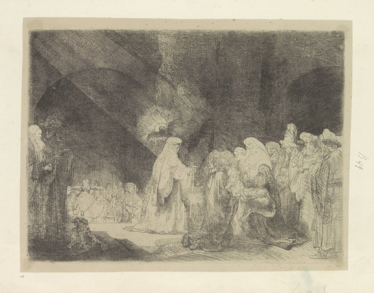 Cantico di Simeone da Rembrandt van Rijn