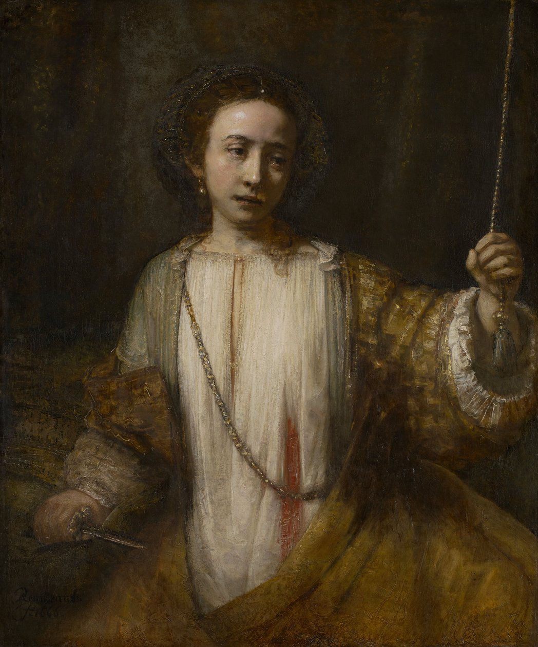 Lucrezia da Rembrandt van Rijn