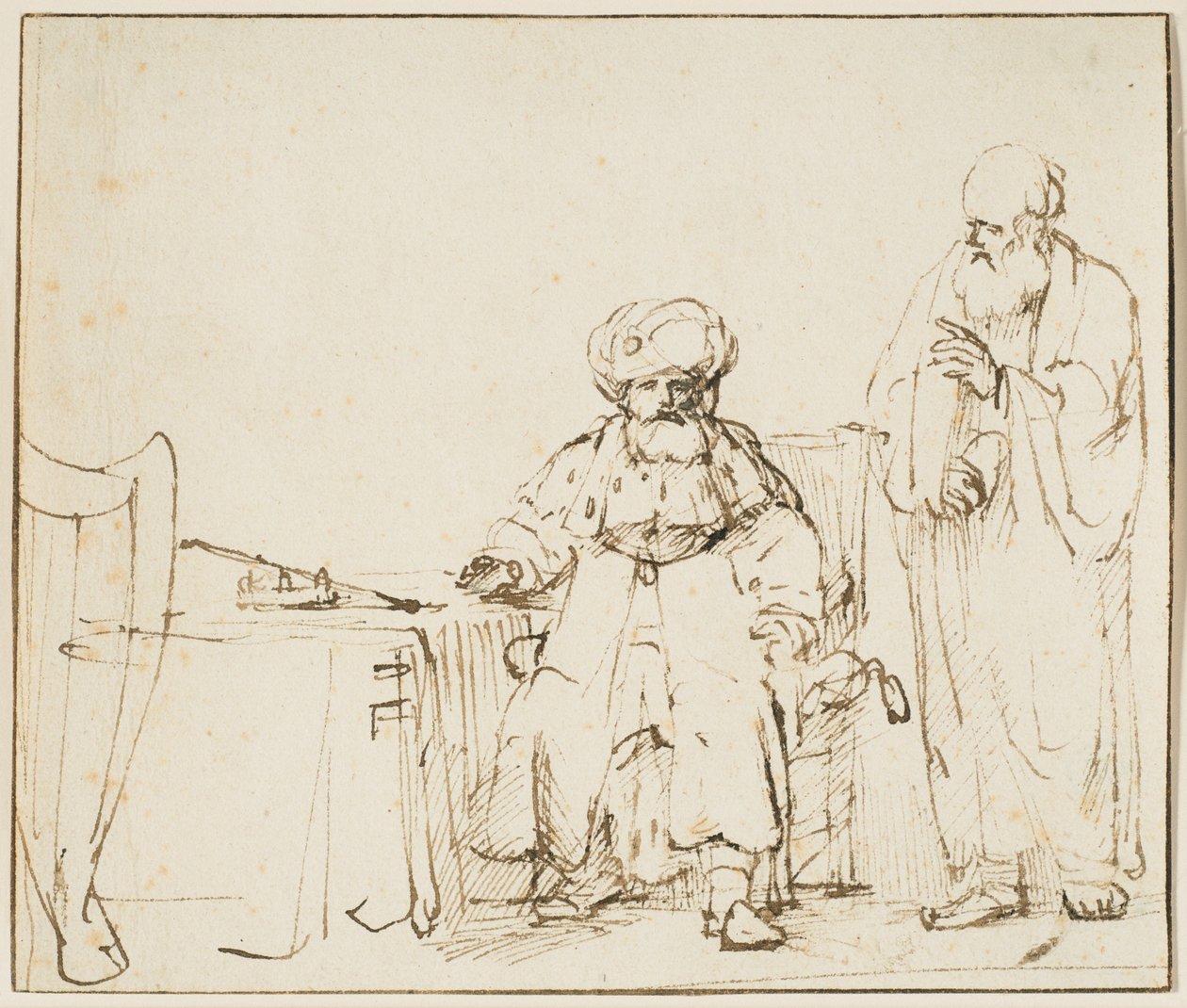Natan rimprovera Davide da Rembrandt van Rijn