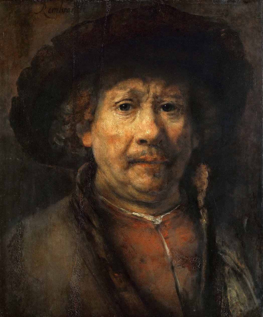 Piccolo autoritratto da Rembrandt van Rijn