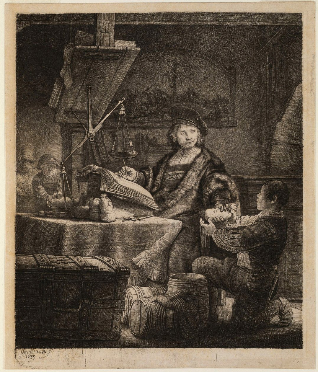 Ritratto del pesatore d