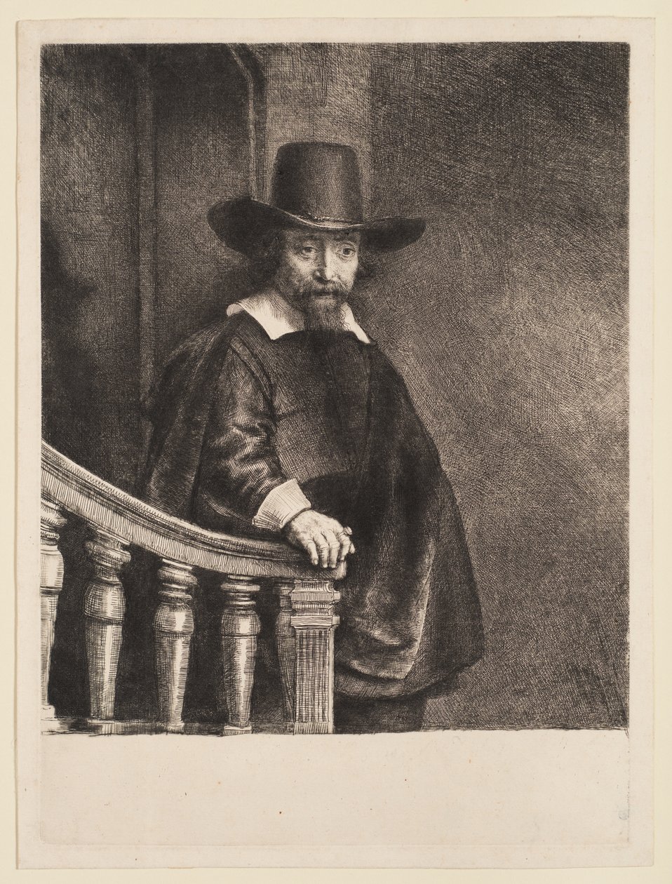 Ritratto di Ephraim Bueno da Rembrandt van Rijn