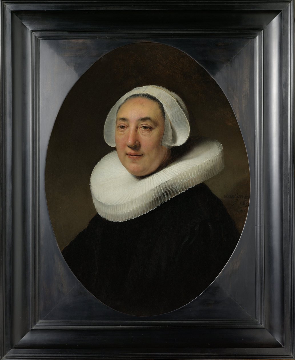 Ritratto di Haesje Jacobsdr van Cleyburg, 1634 da Rembrandt van Rijn