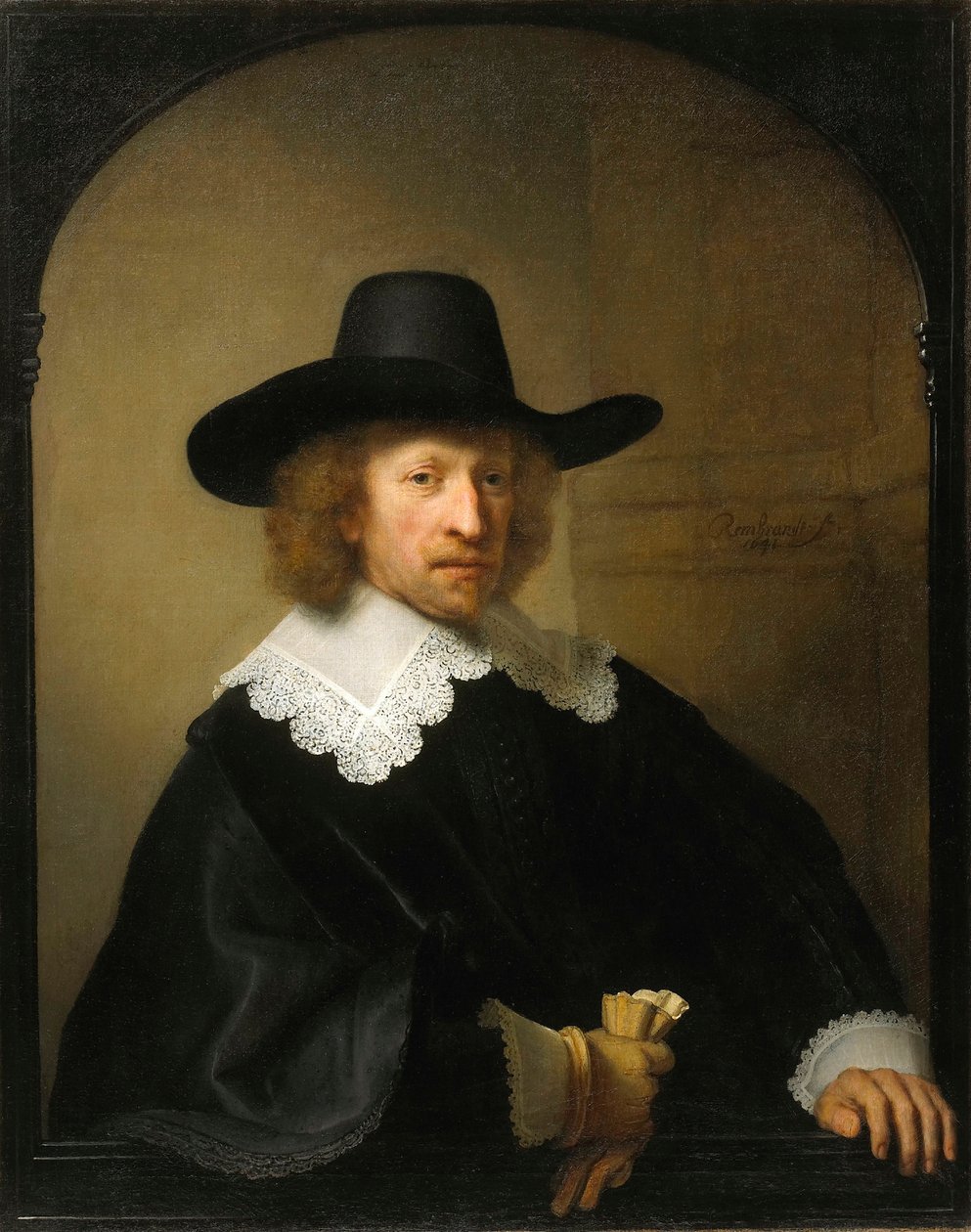 Ritratto di Nicolaes van Bambeeck, 1641 da Rembrandt van Rijn