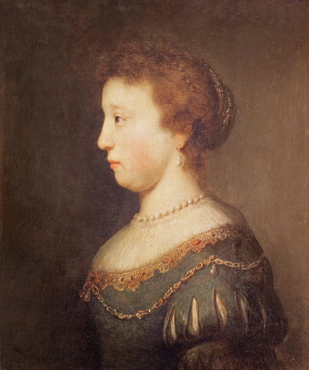 Ritratto di una Donna da Rembrandt van Rijn