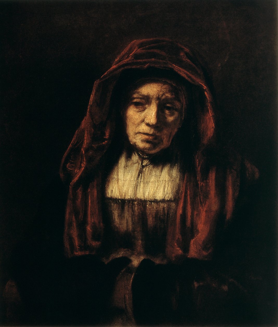 Ritratto di una vecchia, 1654 da Rembrandt van Rijn
