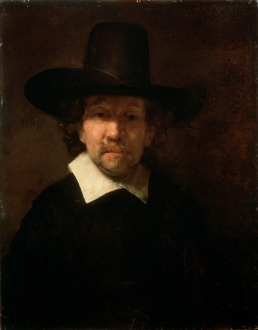 Ritratto del poeta Jeremias de Decker, 1666 da Rembrandt van Rijn