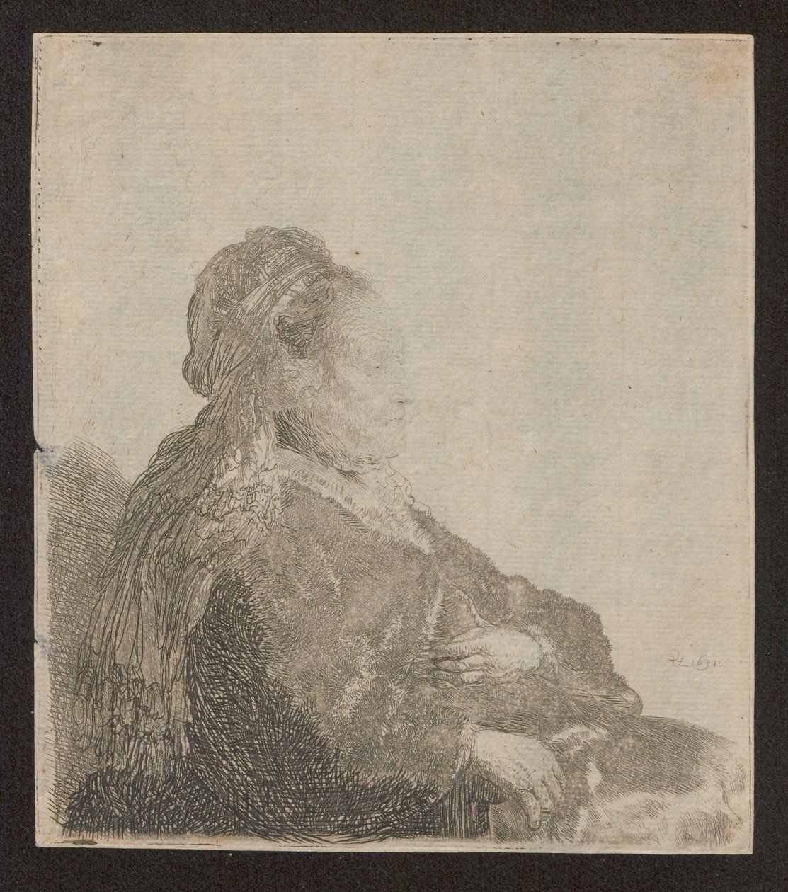 Ritratto della madre da Rembrandt van Rijn