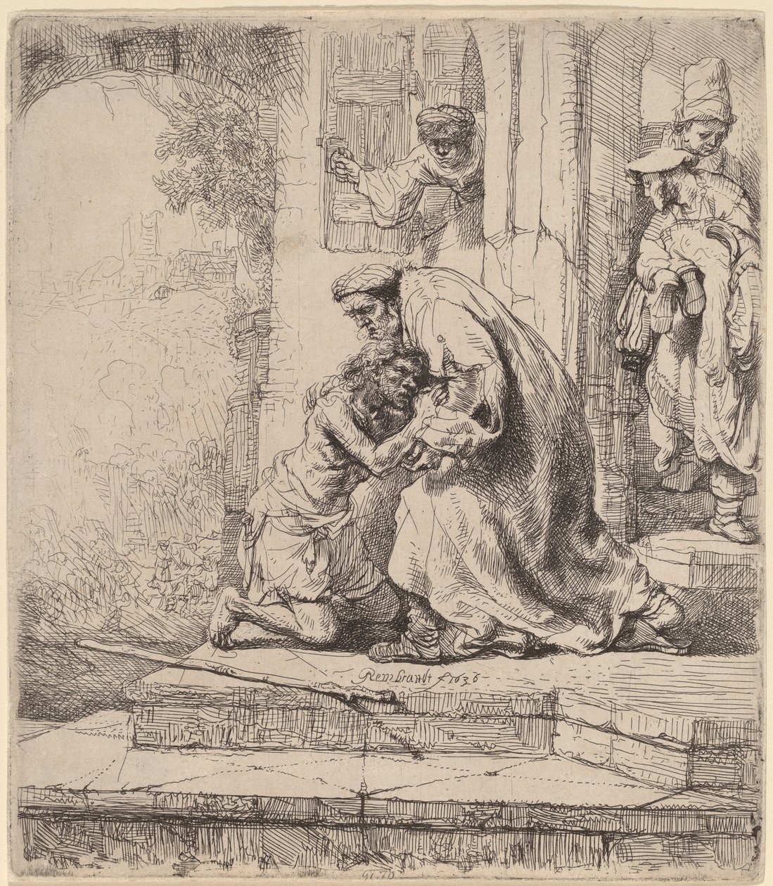 Il ritorno del figliol prodigo da Rembrandt van Rijn