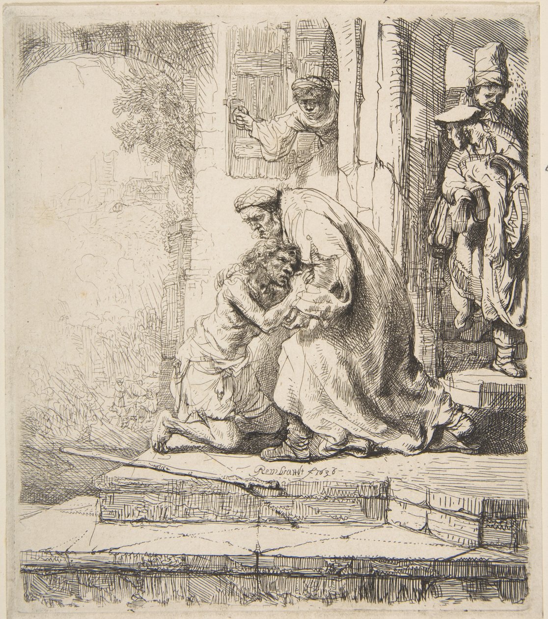 Ritorno del figliol prodigo, 1620-69 da Rembrandt van Rijn