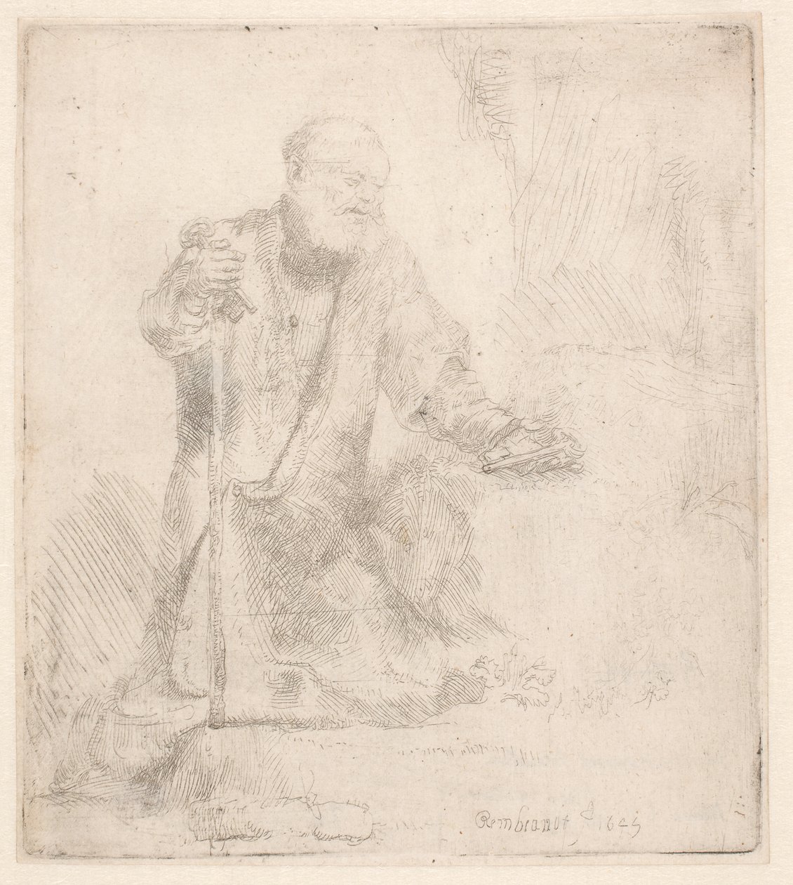 San Pietro in penitenza da Rembrandt van Rijn
