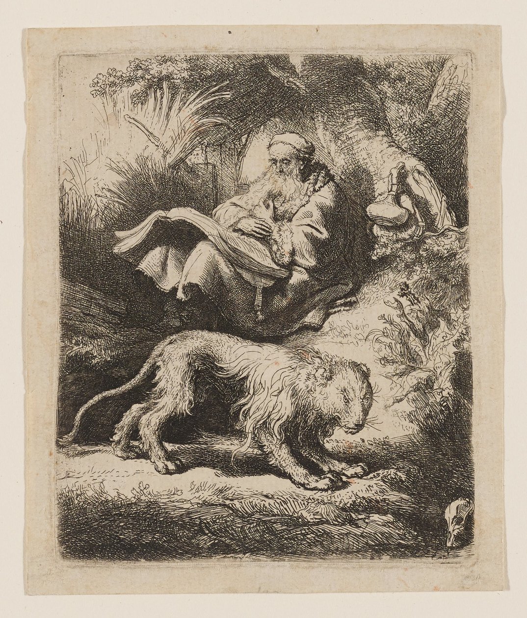 San Girolamo che legge da Rembrandt van Rijn