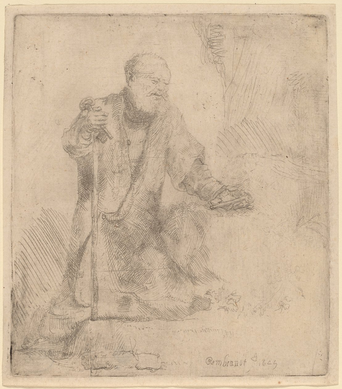 San Pietro in penitenza da Rembrandt van Rijn