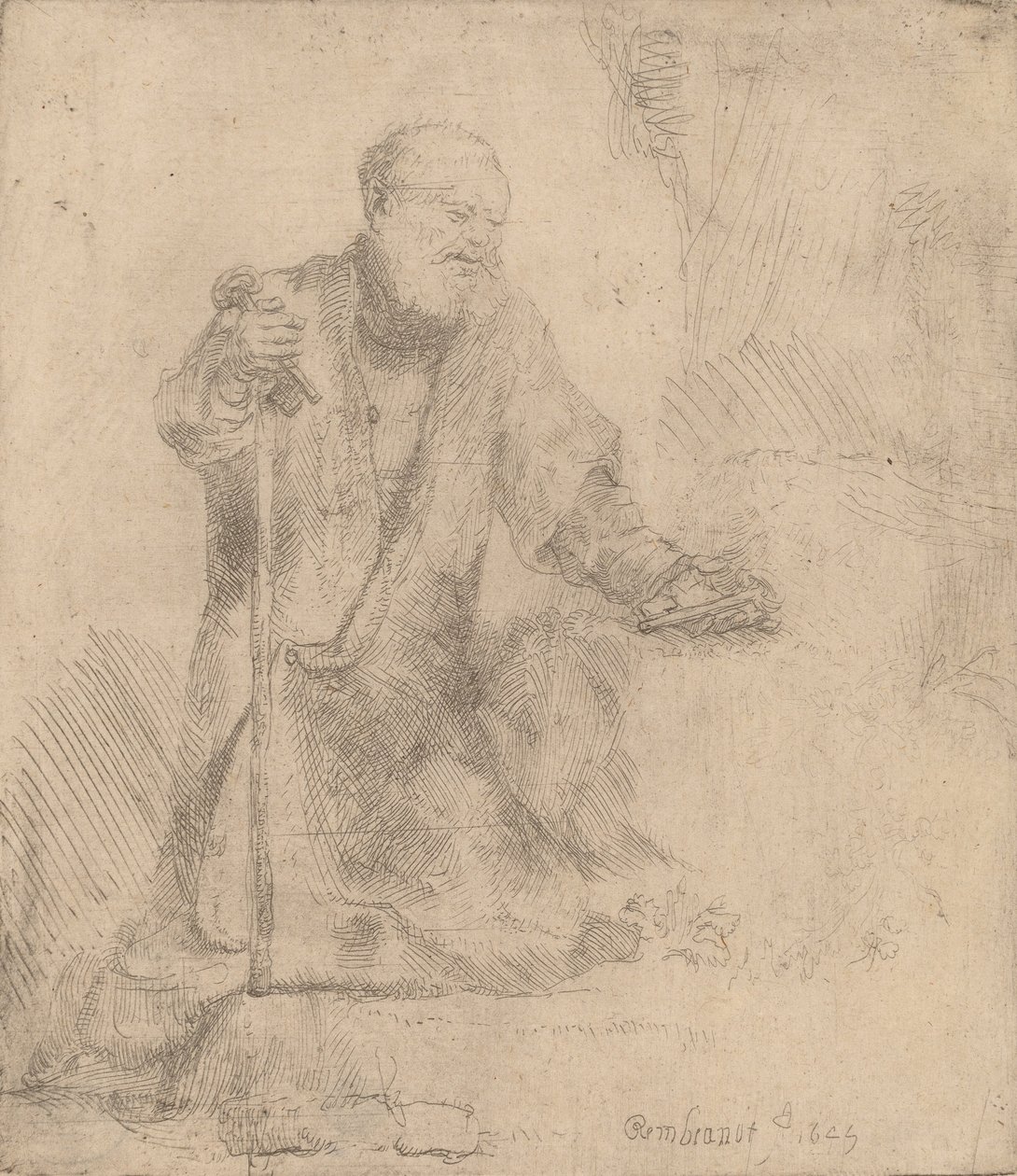 San Pietro in penitenza da Rembrandt van Rijn