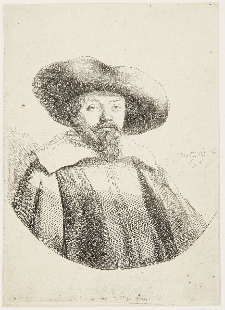 Samuel Manasseh Ben Israel da Rembrandt van Rijn