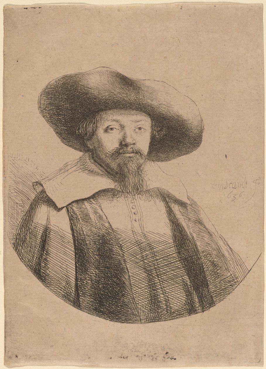 Samuel Menasseh ben Israel da Rembrandt van Rijn