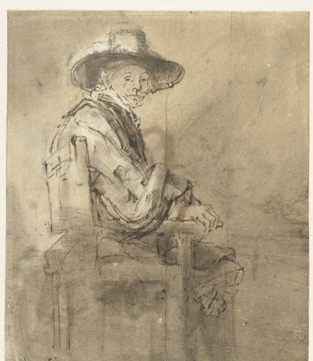 Syndic seduto: Jacob van Loon da Rembrandt van Rijn