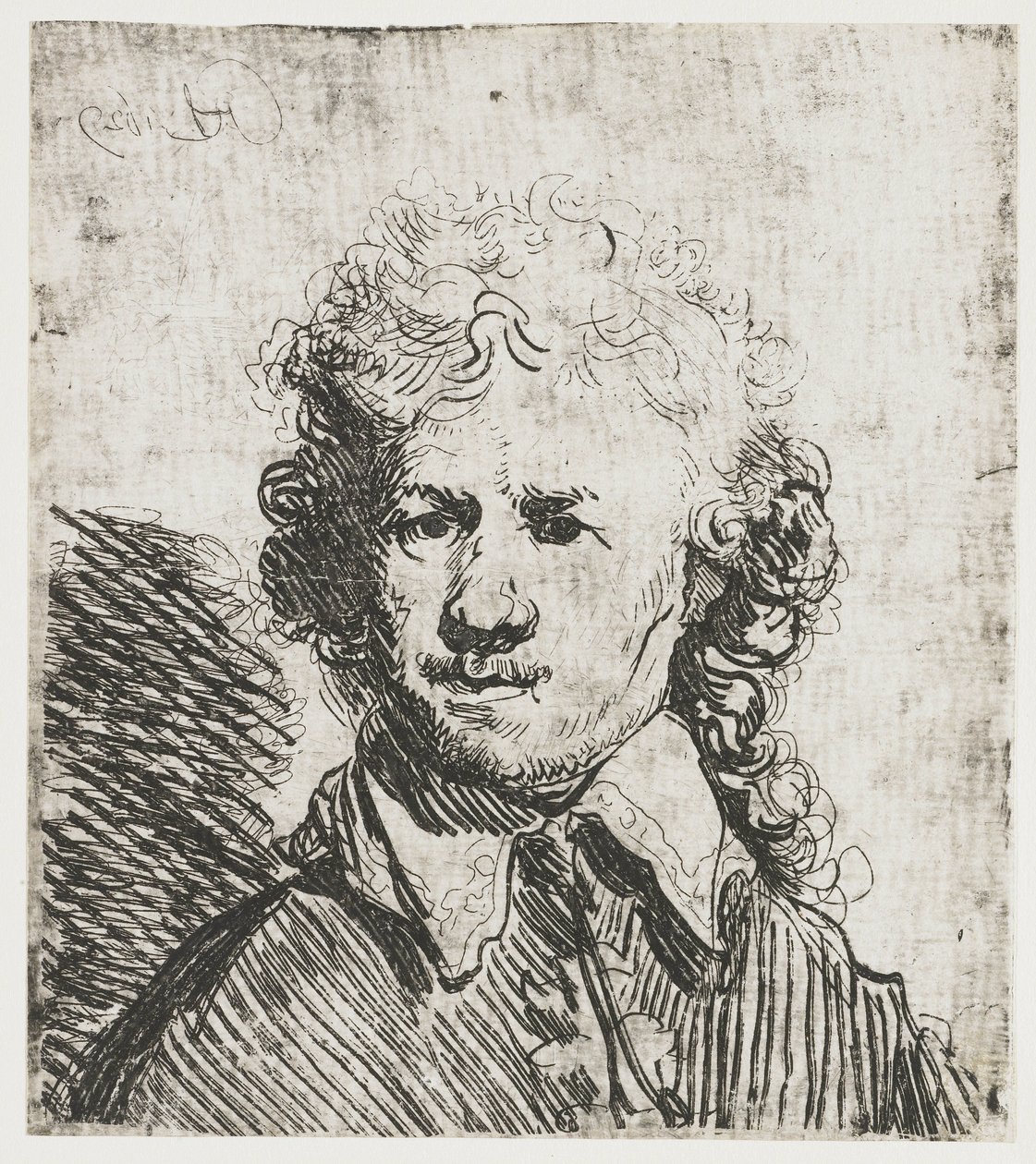 Autoritratto, a capo scoperto da Rembrandt van Rijn