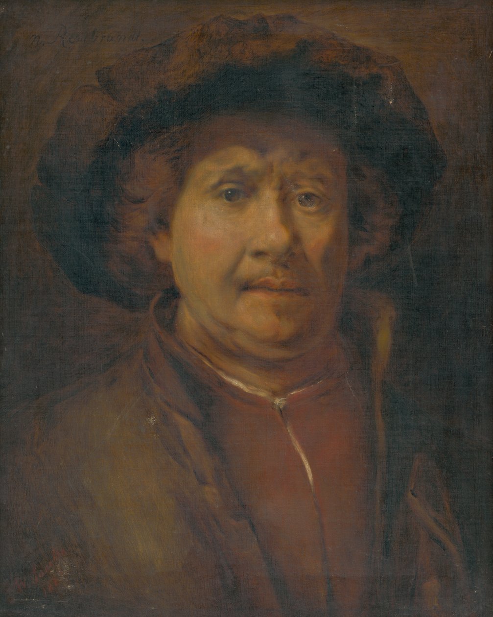 Autoritratto da Rembrandt van Rijn