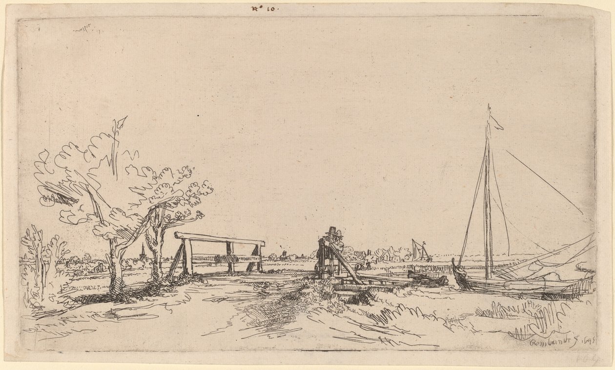 Il ponte di Six da Rembrandt van Rijn