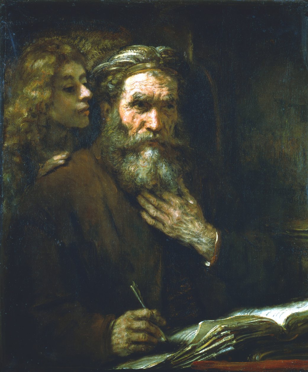 San Matteo Evangelista, 1661 da Rembrandt van Rijn