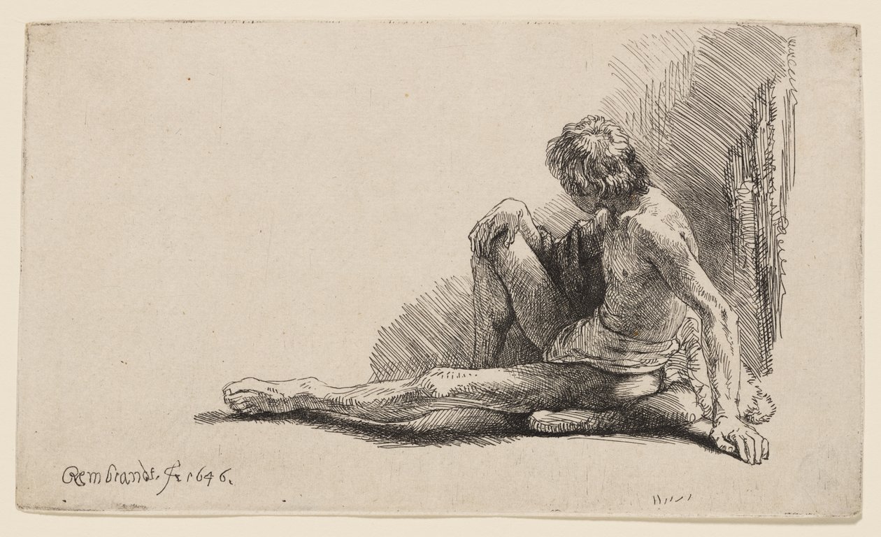 Studio dal nudo da Rembrandt van Rijn
