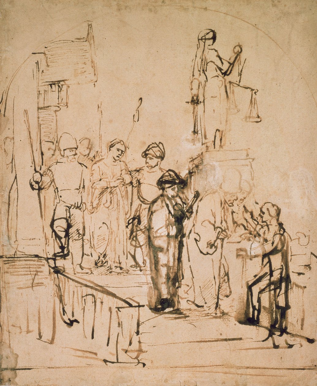 Susanna Giudicata, XVII secolo da Rembrandt van Rijn