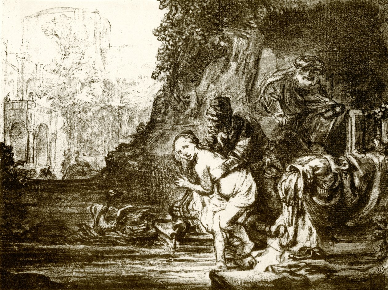 Susanna e i vecchioni da Rembrandt van Rijn