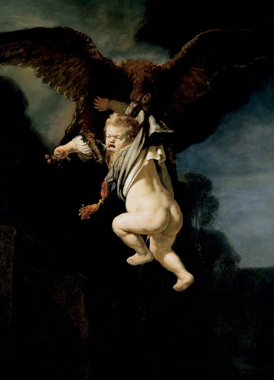 Il rapimento di Ganimede, 1635 da Rembrandt van Rijn