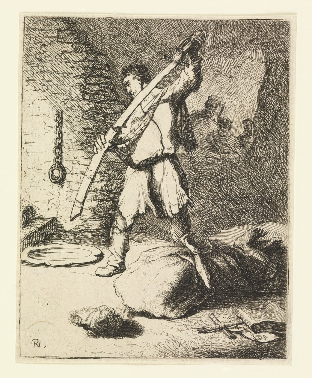 La decapitazione di Giovanni Battista da Rembrandt van Rijn