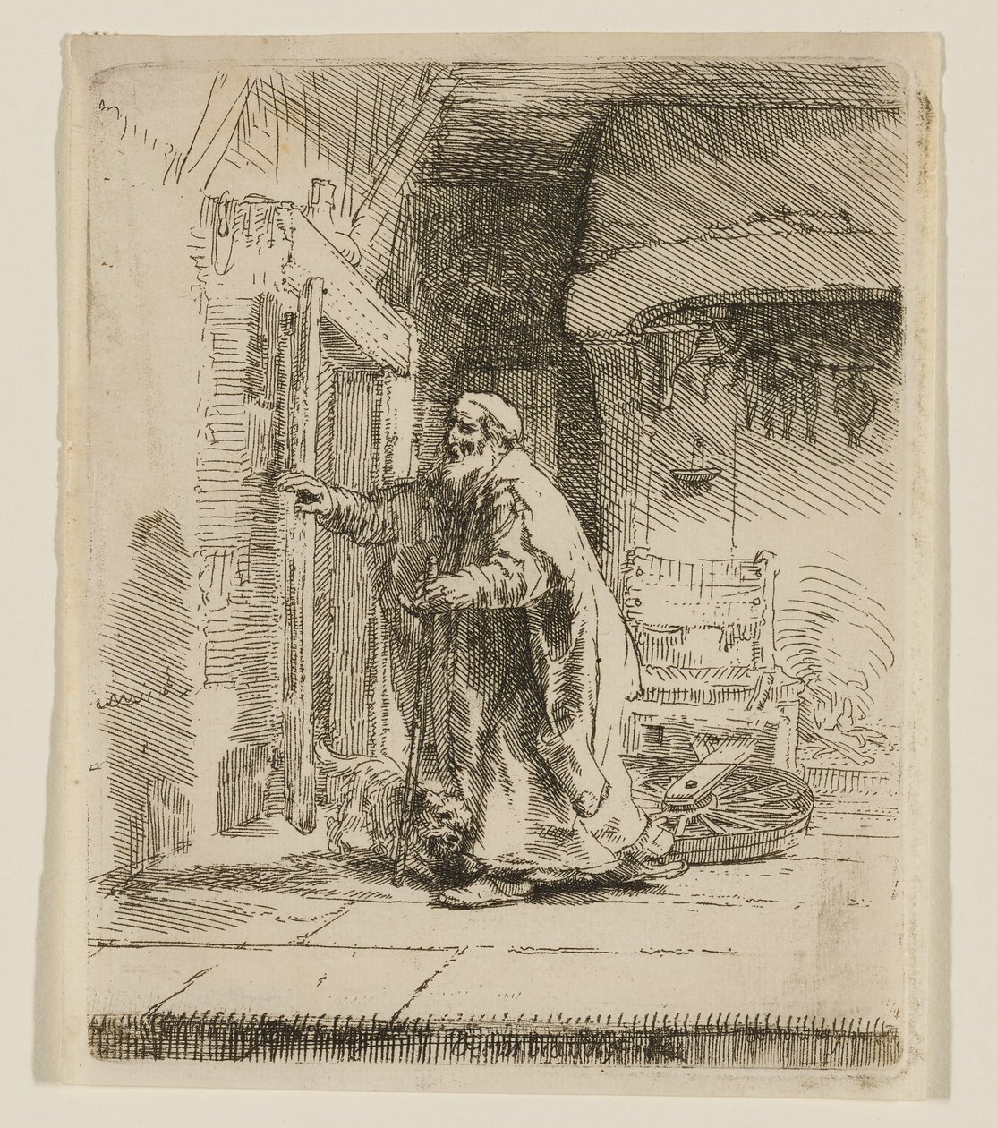 La cecità di Tobia da Rembrandt van Rijn