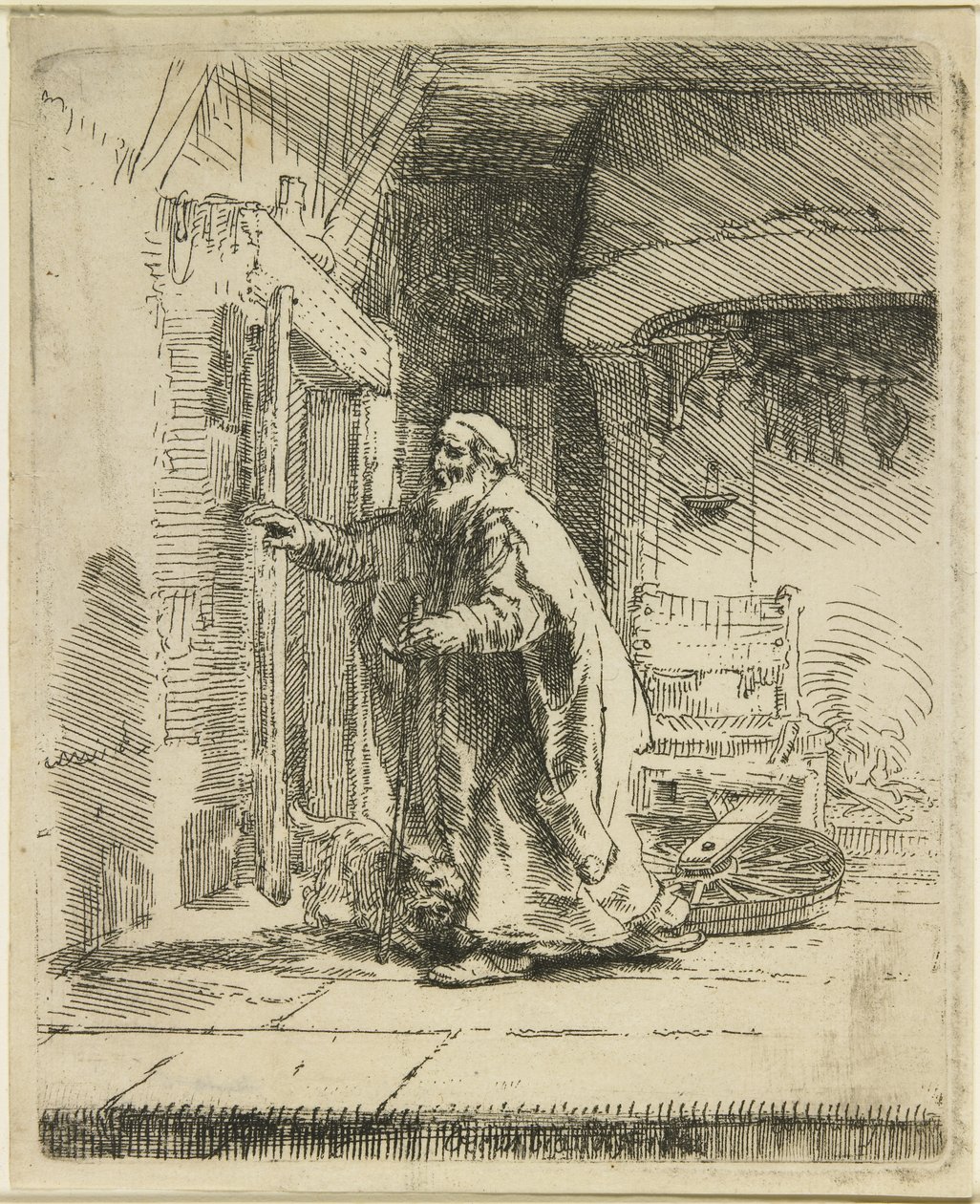 La cecità di Tobia, 1651 da Rembrandt van Rijn