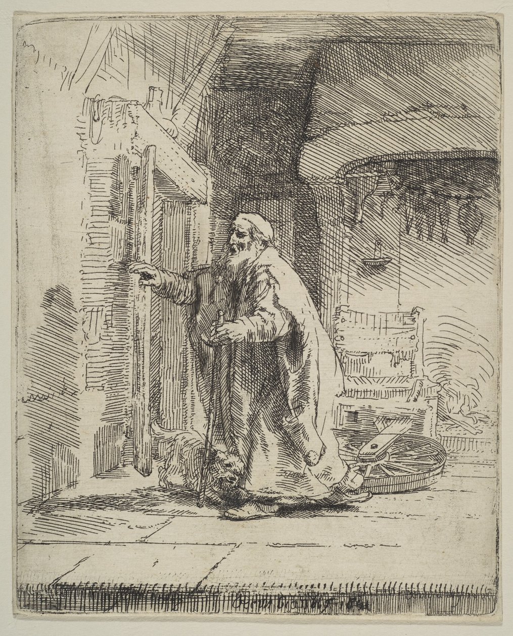 La cecità di Tobia, 1651 da Rembrandt van Rijn