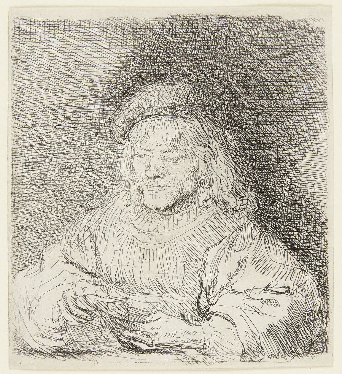 Il giocatore di carte da Rembrandt van Rijn