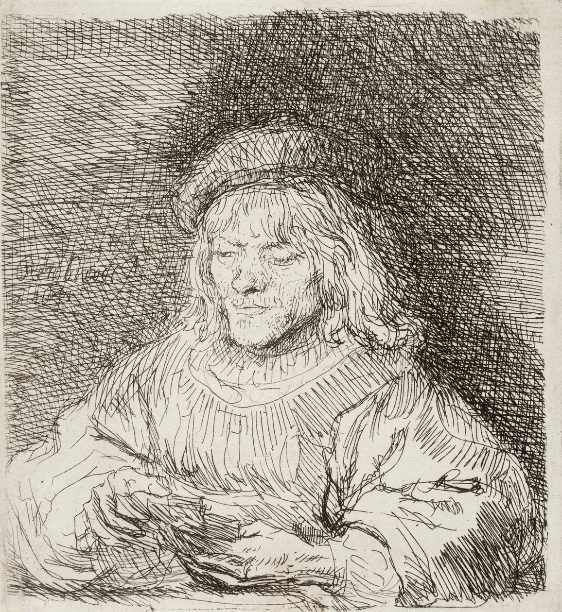 Il giocatore di carte da Rembrandt van Rijn