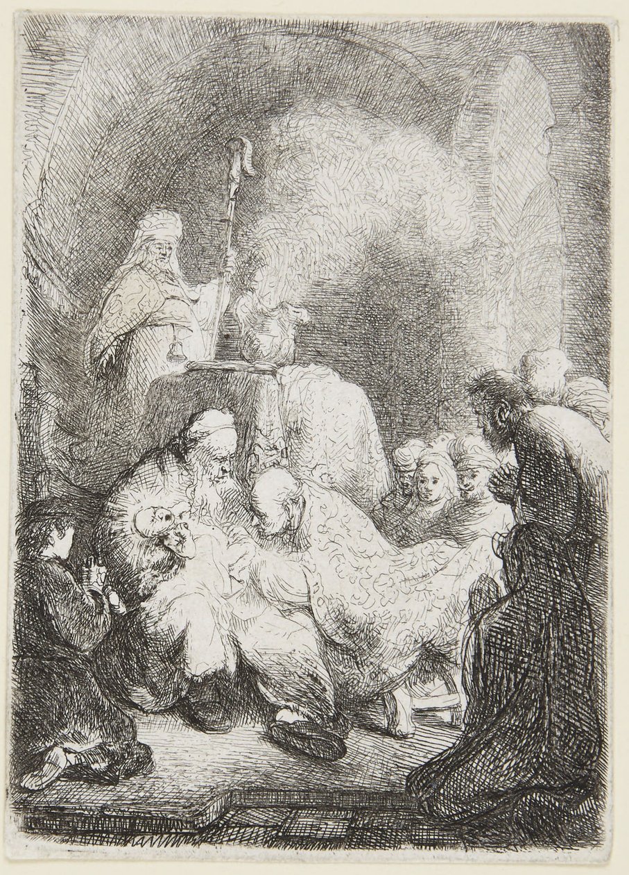 La circoncisione da Rembrandt van Rijn
