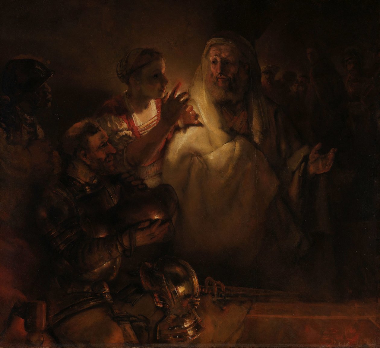 Il rinnegamento di San Pietro da Rembrandt van Rijn
