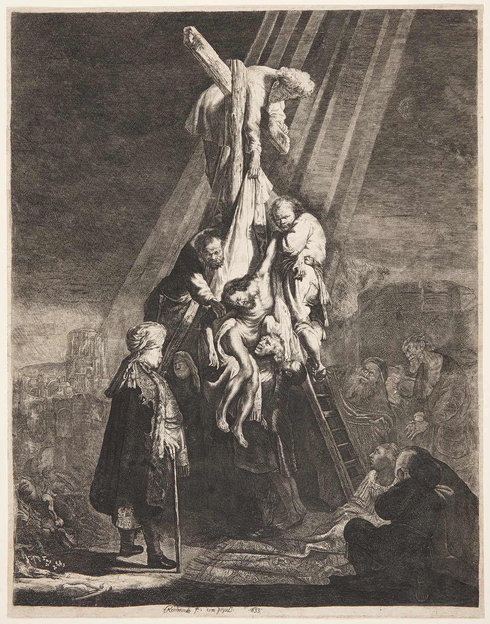 La Discesa dalla Croce da Rembrandt van Rijn