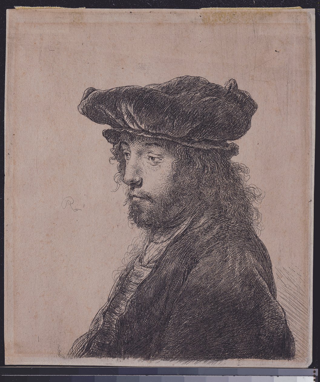 La quarta testa orientale da Rembrandt van Rijn