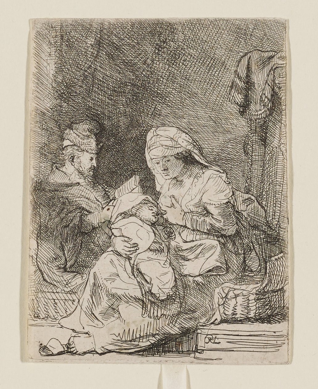 La Sacra Famiglia da Rembrandt van Rijn
