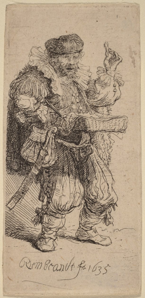 Il ciarlatano da Rembrandt van Rijn