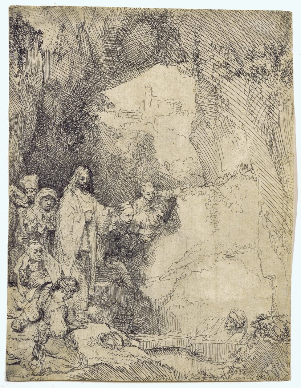 La resurrezione di Lazzaro da Rembrandt van Rijn