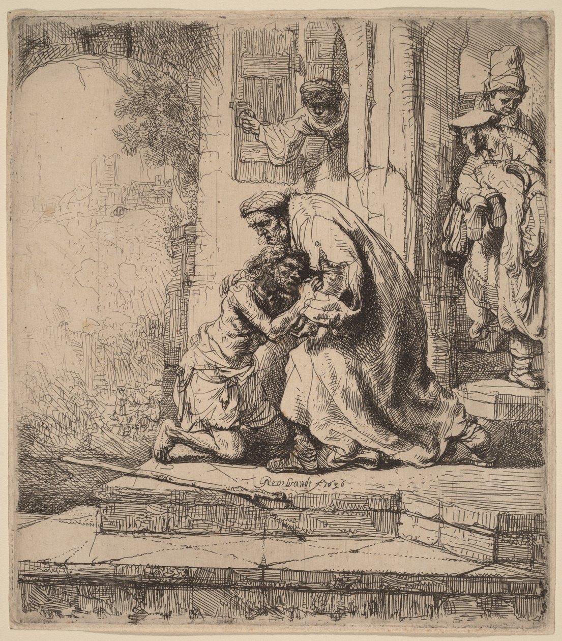 Il ritorno del figliol prodigo da Rembrandt van Rijn