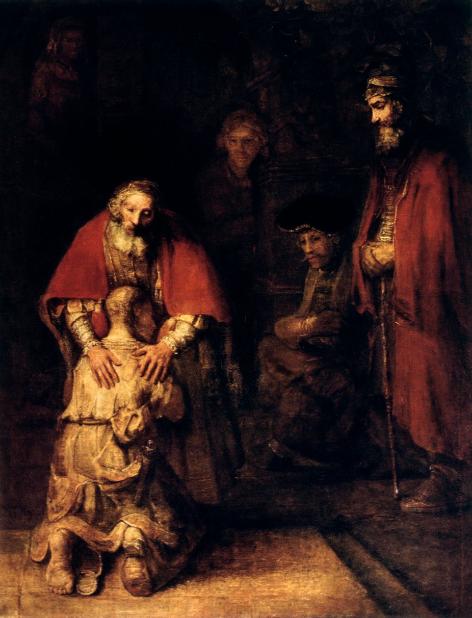 Il ritorno del figliol prodigo, c1668 da Rembrandt van Rijn