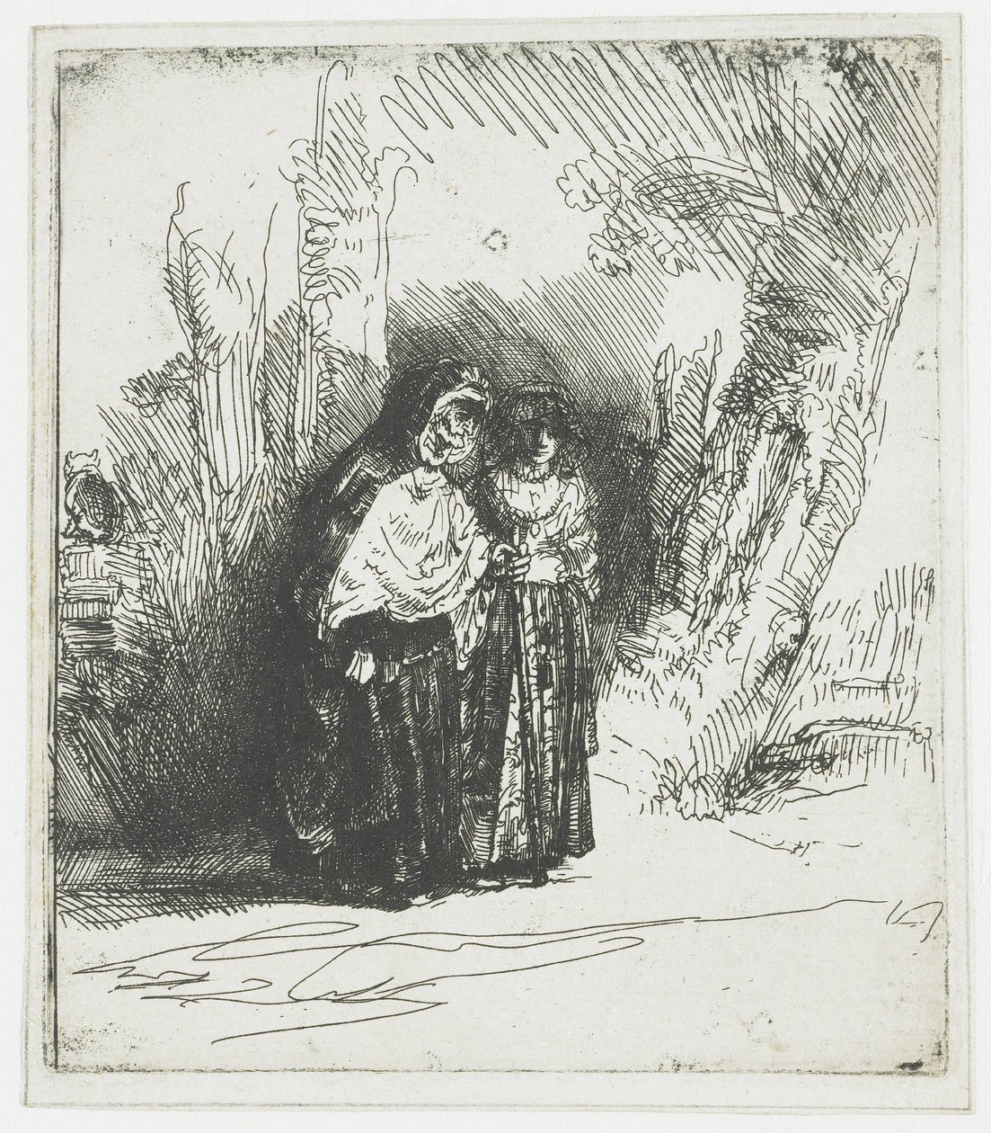 La zingara spagnola Preciosa da Rembrandt van Rijn