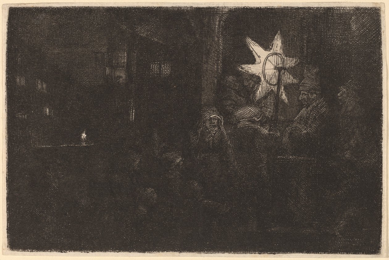 La stella dei re: un pezzo notturno da Rembrandt van Rijn