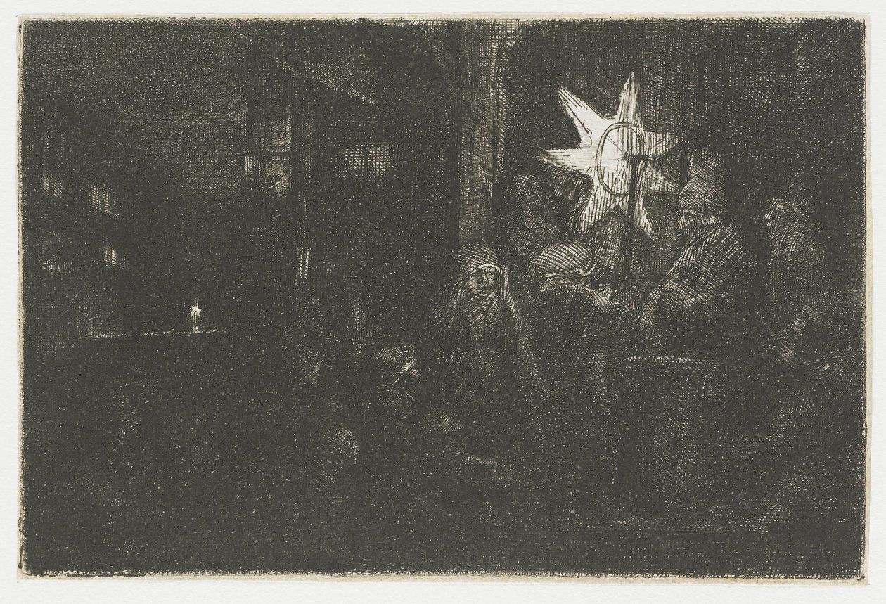 La Stella dei Re: un pezzo notturno da Rembrandt van Rijn